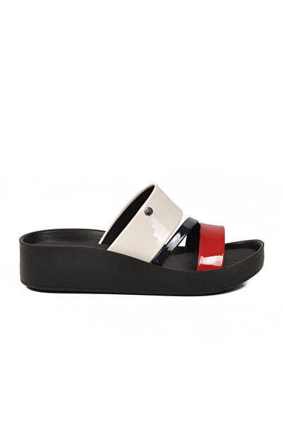 Pierre Cardin Red and White Women's Daily Slippers Pc-7497 Z