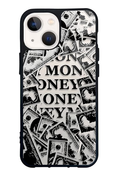 Spoyi iPhone 13 Mini Money Design Glossy Phone Case