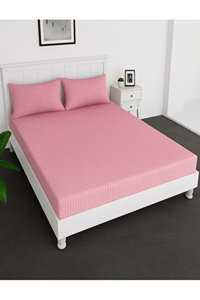 DesertDeals ملاءة سرير عميقة مع غطاءين للوسائد، متوفرة بمقاسات كينج/كوين/مزدو...