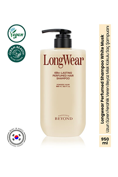 Passion&Beyond Longwear Perfumed Shampoo White Musk 950 ml Panthenol Nemlendi...