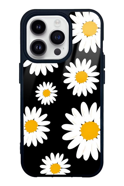 Spoyi iPhone 14 Pro Daisy Design Glossy Phone Case