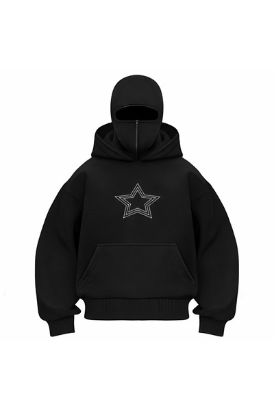 ZAVIXO ΜΑΣΚΑΡΙΣΜΕΝΟΣ ΝΙΝΤΖΑ ΟΥΝΙΣΕΞ ΦΟΥΤΕΡ ΜΕ ΦΕΡΜΟΥΑΡ ΠΕΤΡΙΝΟ ΧΡΩΜΑ ΖΑΚΕΤΑ Μ...