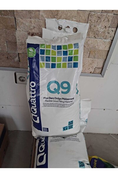 QUATTRO Q9 Flex Silikonlu Derz Dolgu siyah 2kg