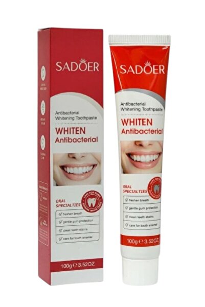 SADOER معجون أسنان مضاد للبكتيريا ومبيض (100 جرام/3.52 أونصة)