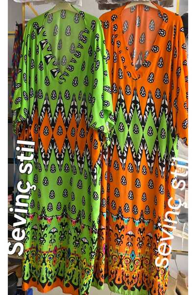 SEVİNÇ STİL Plus Size Authentic Dress