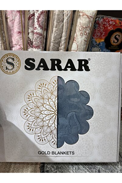 Cansu Halı Sarar Çift Kişilik Yumuşak Battaniye 4kg