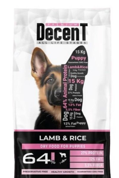 Decent Kuzulu Yavru Köpek Maması 3 Kg