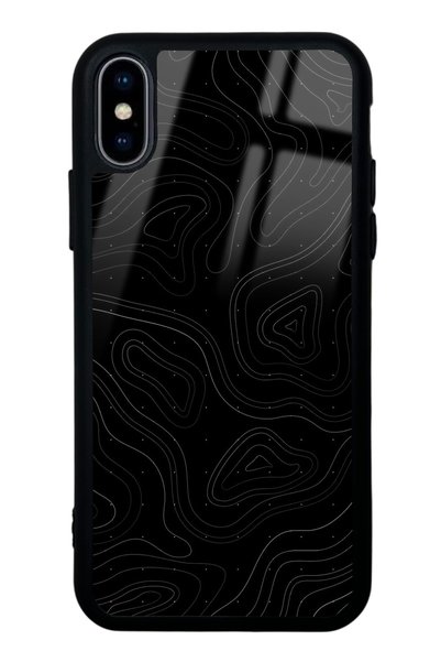 Spoyi حافظة هاتف لامعة بتصميم توبو-بوينت لهاتف آيفون Xs Max