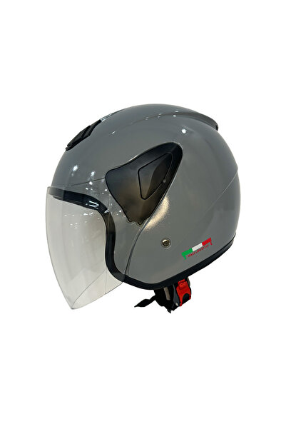 Sway SW 733 Yarım Kask Gri