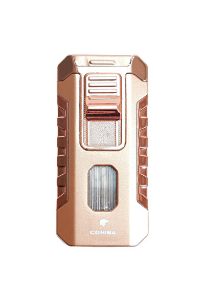 Parmida Cohiba Gold Üç Torch Puro Çakmak CCM0894