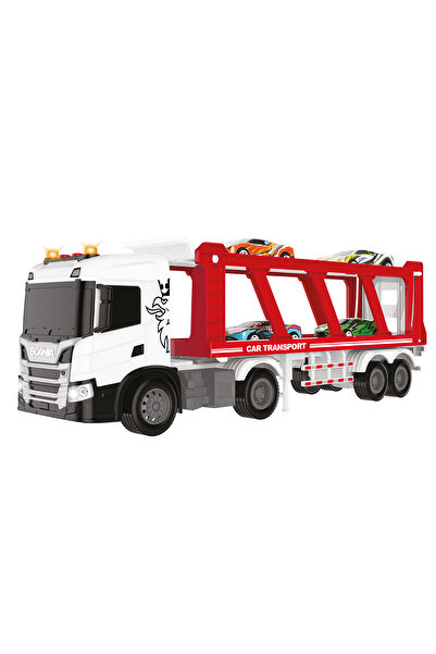 Noname Set de joaca Camion Large Truck &minus; Autotransportor Scania, Te...