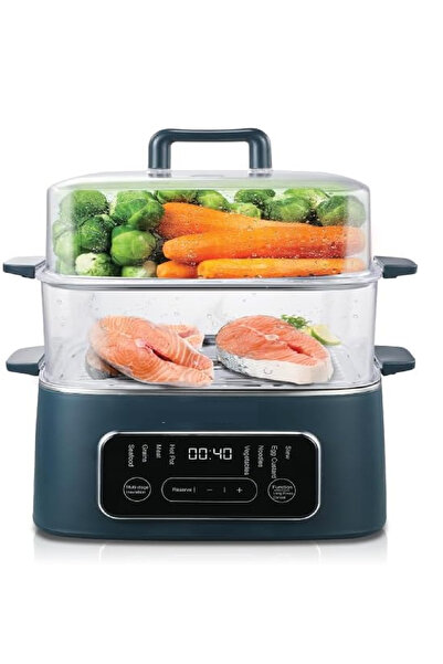 Sanford جهاز طهي بالبخار متعدد الاستخدامات سعة 9 لتر، جهاز طهي بالبخار كهربائ...