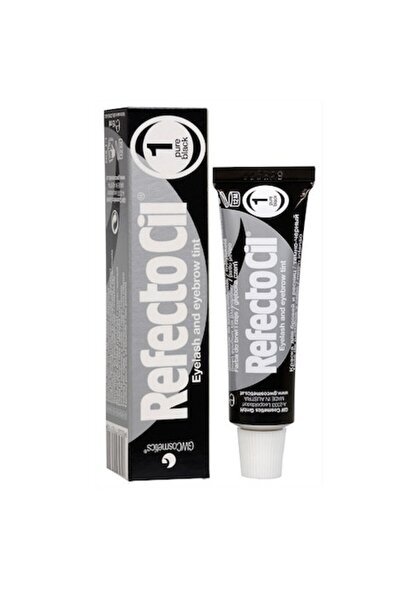 Refectocil Eyelash and Eyebrow Dye 1 Pure Black 15ml