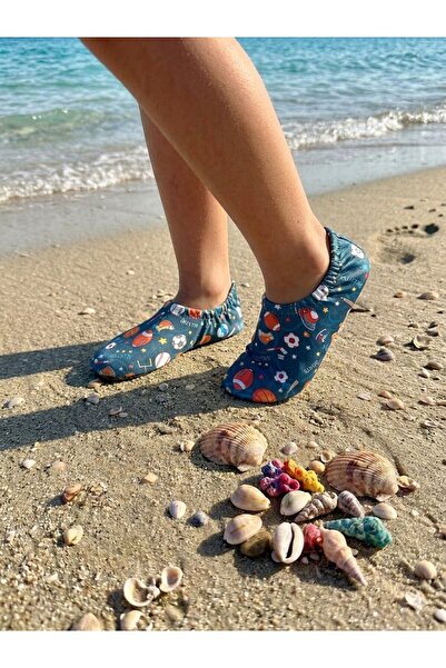 Minissa Αντιολισθητική σόλα Βρεφικά Παιδικά Παπούτσια Θάλασσας, Ύφασμα Μαγιό ...