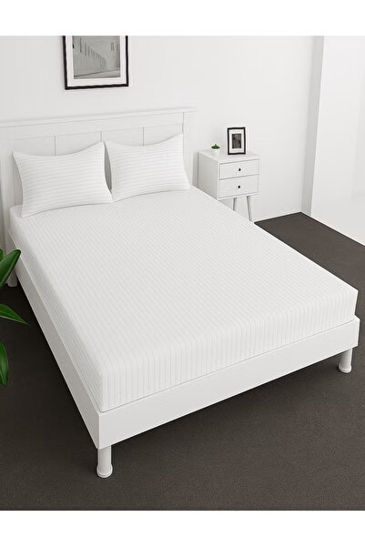 DesertDeals ملاءة سرير عميقة مع غطاءين للوسائد، متوفرة بمقاسات كينج/كوين/مزدو...