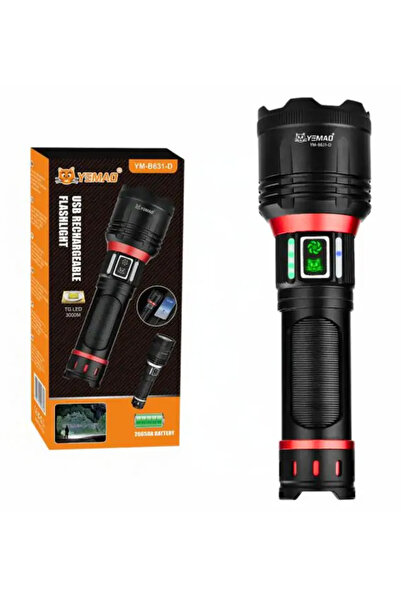 Mihai Lanterna tactică YM B631 D 2500LM cu baterie 26650 (5000 mAh)