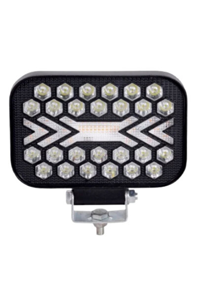 Ruan Proiector LED Off-Road Alb + Galben cu Mod Secvențial și Mod Flash, 5 in...