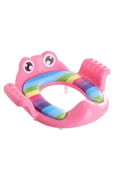 NO BRAND Reductor wc pentru copii, cu manere si burete, design anti-stropire,...