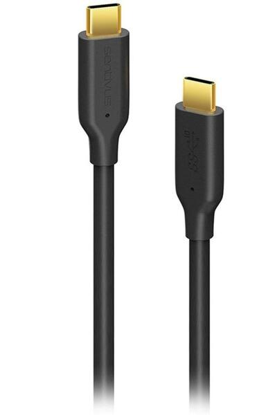 Sentivus U310-100 data cable, USB 3.1 MALE C - MALE C, 1 m (Black)