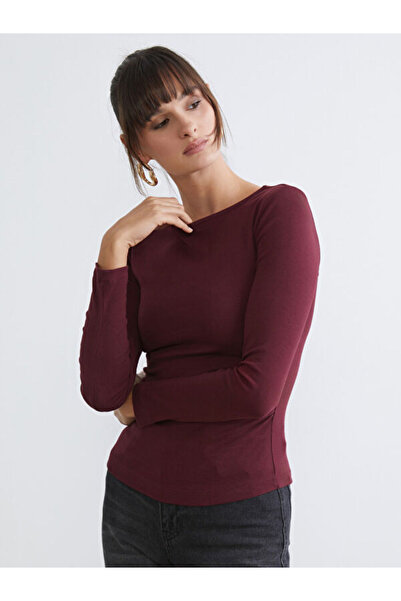 LC Waikiki I Zero Roba Collar Gathered Women's Bodysuit from Freezen Store