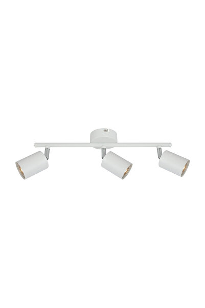 Klausen Spike 3 adjustable ceiling spotlight white, 3x GU10, modern design,