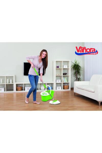 vanora Home Primo VN-GRH-4COLV cleaning set, 360 rotating mop (Green)