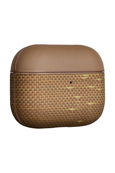 PITAKA Carcasa pentru AirPods Pro 3, Fibra de Aramida, Design Dual-Material (...