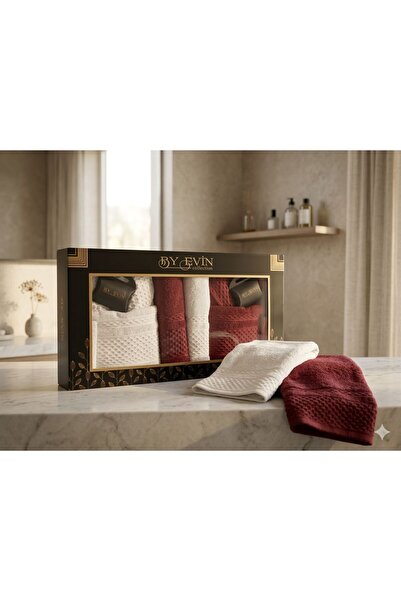 Constanza Exclusive طقم روب عائلي من القطن المنسوج من إيفين مكون من 8 قطع / ط...