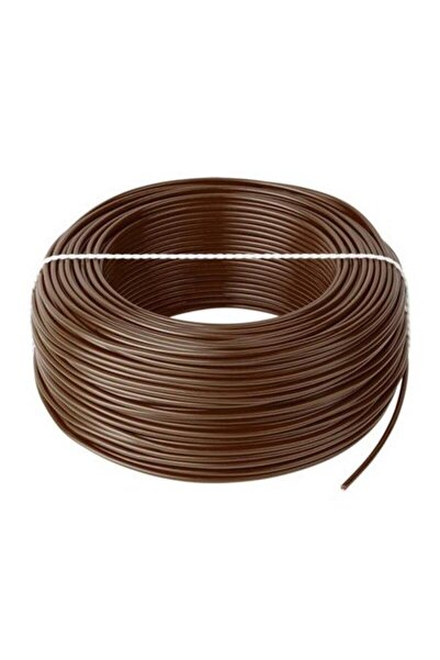 OEM Πλεγμένο χάλκινο καλώδιο τύπου LGY, 0,5 χιλ., 100 μ., Καφέ