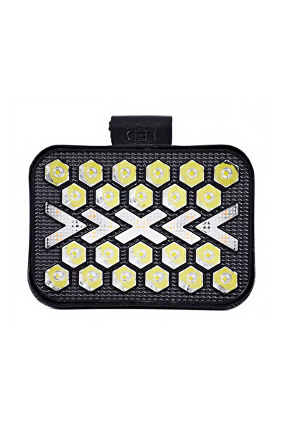 Ruan Proiector LED Off Road Alb + Galben, Mod Secvențial și Intermitent, 12V/...