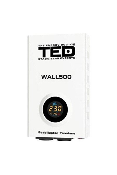TED Electric Automatic voltage stabilizer WALL 500VA, 2 x Schuko