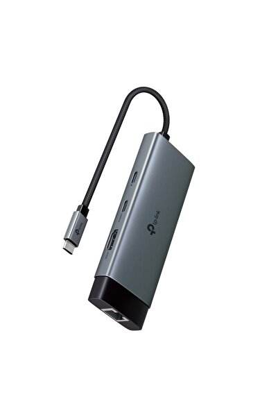 TP-LINK UH6120C محول USB من النوع C بـ 6 منافذ HDMI وإيثرنت من النوع C