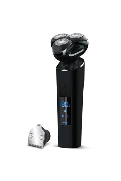 Sencor Aparat de ras rotativ SMS7000BK, autonomie 180 de minute, lame din ote...