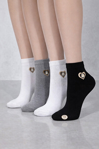 BB Women's Mersedize Daisy Embroidered Socks 1 Pair