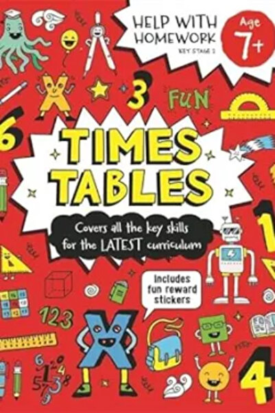 autumn publishing مساعدة في الواجبات المنزلية: جدول الضرب للأعمار 7+ سنوات