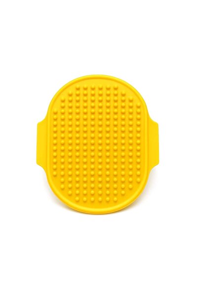OEM Pet Bath and Massage Brush, Yellow