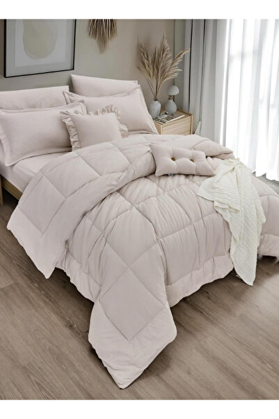 INREST طقم لحاف مفرد 5 قطع 100% مايكروفايبر - (170×230 سم) - متوفر بثلاثة ألوان