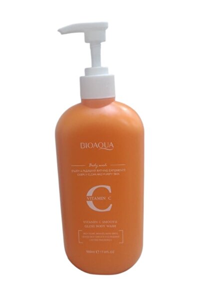 Bioaqua Vitamin C Smooth Gloss Body Wash (500ml).