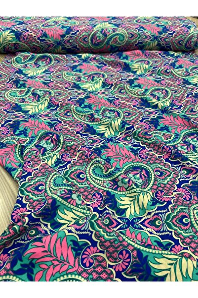 OsmanKumaşDantel Silky Digital Printing Shawl Pattern Fabric