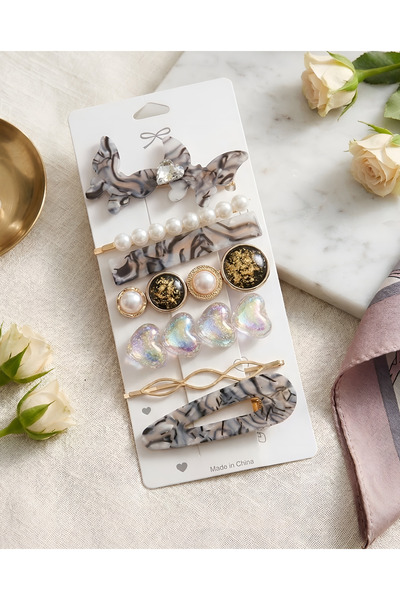 Lotus luxury Klipsli Set Toka