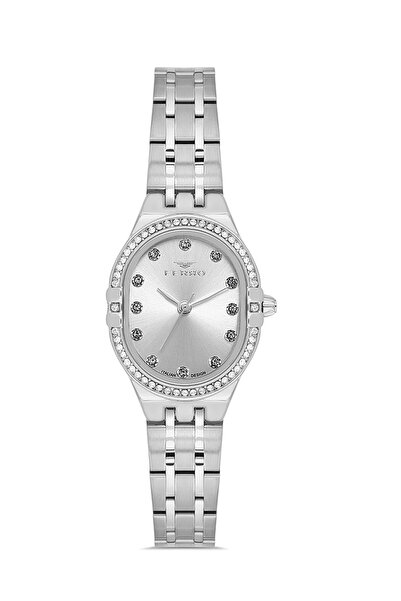 FERRO Silver Steel Cord Women's Wristwatch Fl21645A-A Waterproof 2 Year Warra...