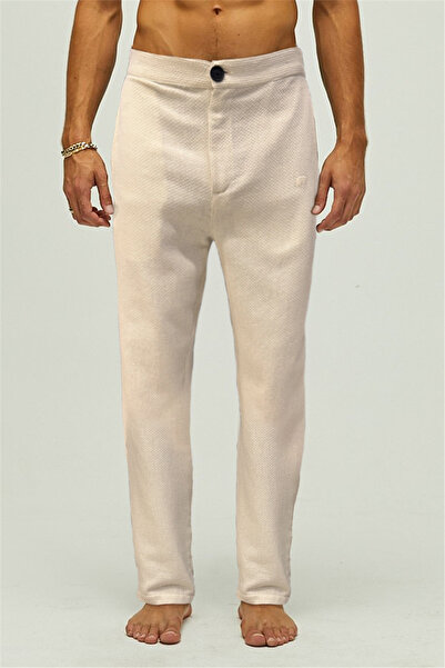 Bad Bear Crafty White Men's Trousers