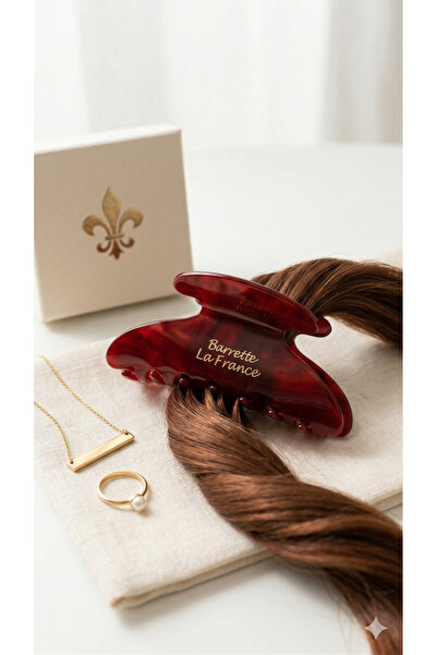 Lotus luxury Asetat Kemik Toka Yüksek Kalite İthal Ürün (9 cm)