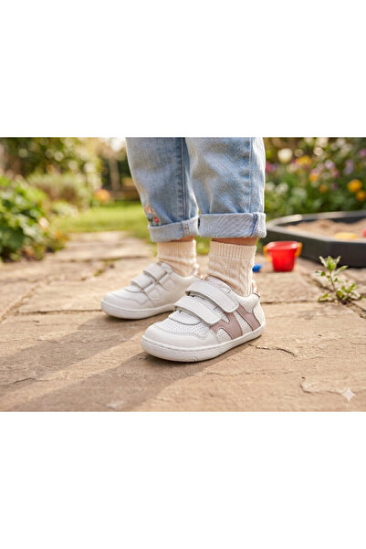 HAPPY WALK Pantofi casual pentru fetițe cu talpă din piele și ortopedică