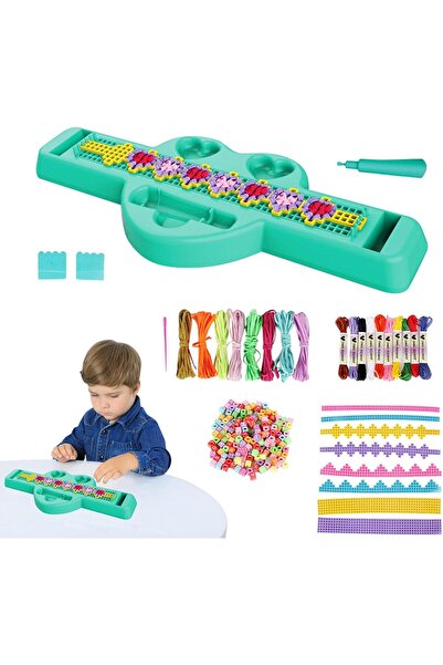 Toybox Bracelet Making Kit for Girls, DIY Braided Rope Kids Jewelry Making Ki...