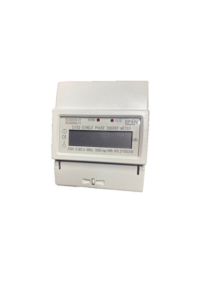 Luxera Lighting DIGITAL DIN RAIL METER 4M 60A