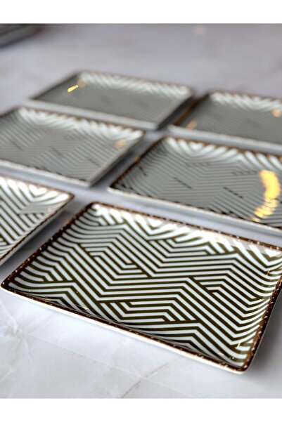 Porland Azelya Desen10 Kahvaltı tabağı 18 cm 6'Lı