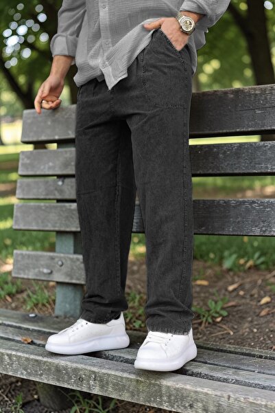 Hambez Tracksuit 100% Cotton Plus Size Casual Pants Look Summer Elastic Waist