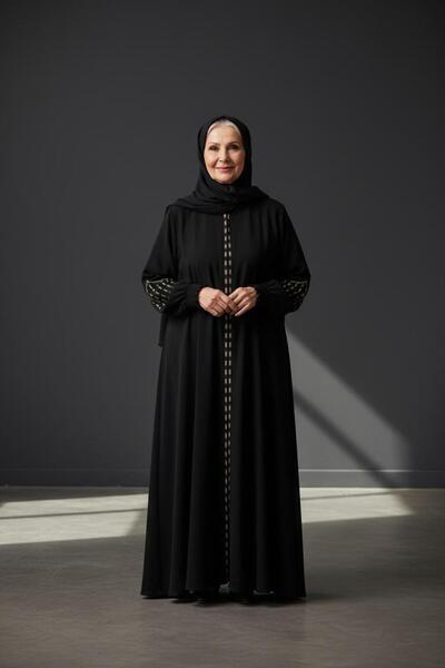 GÜLAKSA Cotton Embroidered Mother's Robe