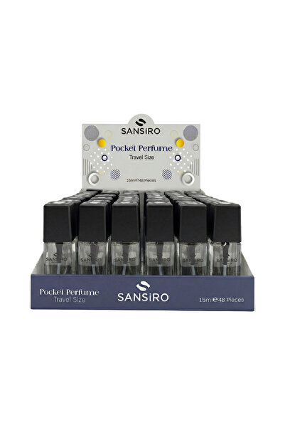 Sansiro 15ml Edp Parfüm Kadın 24'lü Set
